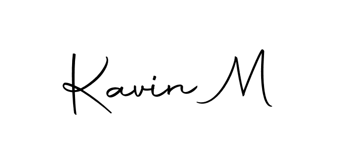 Make a short Kavin M signature style. Manage your documents anywhere anytime using Autography-DOLnW. Create and add eSignatures, submit forms, share and send files easily. Kavin M signature style 10 images and pictures png