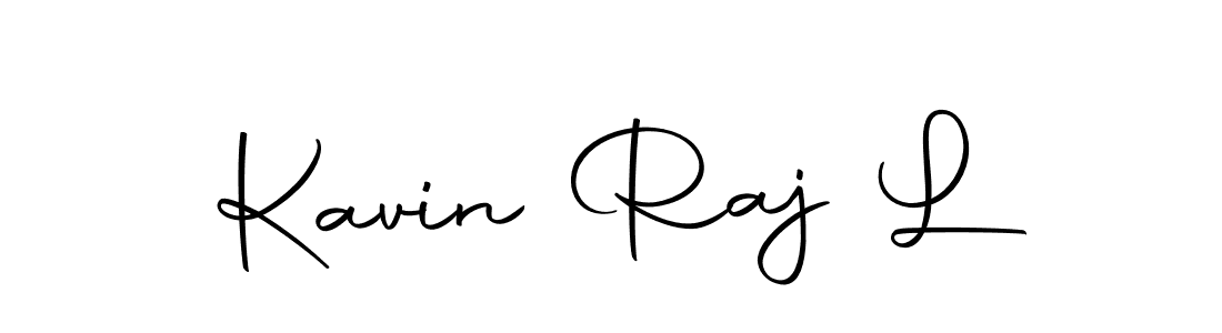 Kavin Raj L stylish signature style. Best Handwritten Sign (Autography-DOLnW) for my name. Handwritten Signature Collection Ideas for my name Kavin Raj L. Kavin Raj L signature style 10 images and pictures png