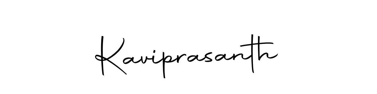 Design your own signature with our free online signature maker. With this signature software, you can create a handwritten (Autography-DOLnW) signature for name Kaviprasanth. Kaviprasanth signature style 10 images and pictures png