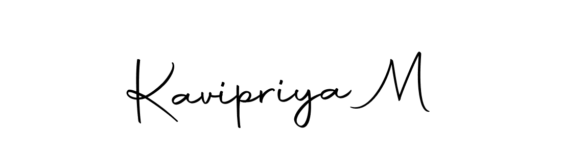 You can use this online signature creator to create a handwritten signature for the name Kavipriya M. This is the best online autograph maker. Kavipriya M signature style 10 images and pictures png