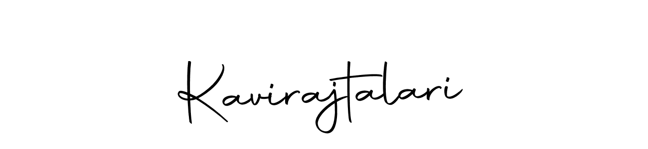 Create a beautiful signature design for name Kavirajtalari. With this signature (Autography-DOLnW) fonts, you can make a handwritten signature for free. Kavirajtalari signature style 10 images and pictures png