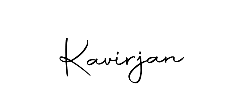 Design your own signature with our free online signature maker. With this signature software, you can create a handwritten (Autography-DOLnW) signature for name Kavirjan. Kavirjan signature style 10 images and pictures png
