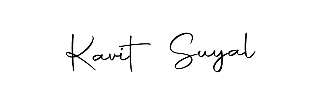 You can use this online signature creator to create a handwritten signature for the name Kavit Suyal. This is the best online autograph maker. Kavit Suyal signature style 10 images and pictures png