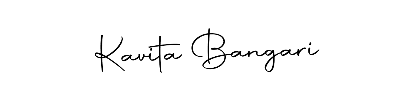 Here are the top 10 professional signature styles for the name Kavita Bangari. These are the best autograph styles you can use for your name. Kavita Bangari signature style 10 images and pictures png