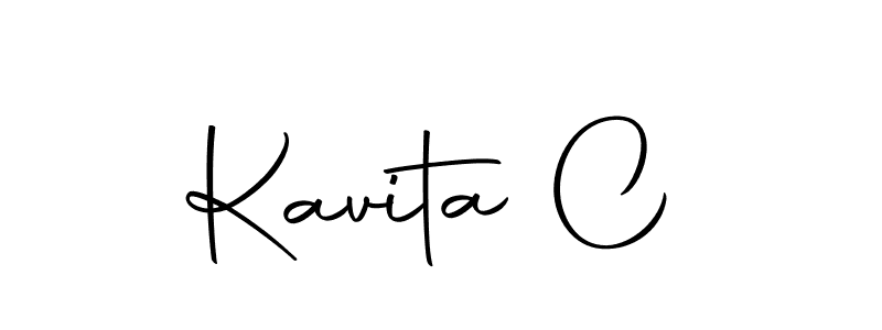 Make a short Kavita C signature style. Manage your documents anywhere anytime using Autography-DOLnW. Create and add eSignatures, submit forms, share and send files easily. Kavita C signature style 10 images and pictures png