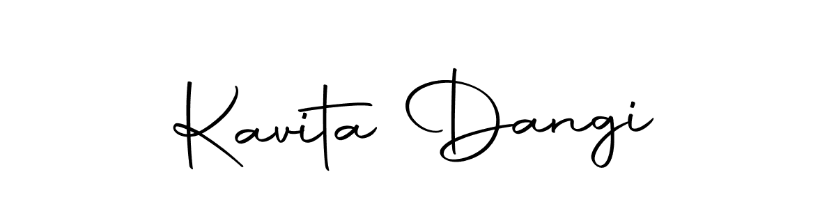 Similarly Autography-DOLnW is the best handwritten signature design. Signature creator online .You can use it as an online autograph creator for name Kavita Dangi. Kavita Dangi signature style 10 images and pictures png