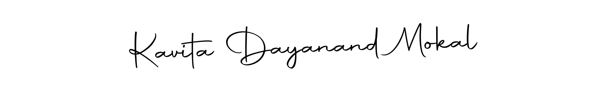 Similarly Autography-DOLnW is the best handwritten signature design. Signature creator online .You can use it as an online autograph creator for name Kavita Dayanand Mokal. Kavita Dayanand Mokal signature style 10 images and pictures png