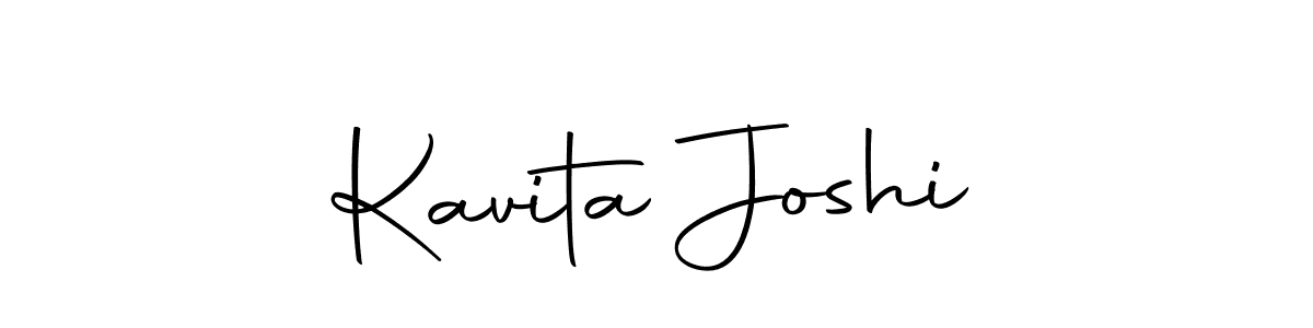 The best way (Autography-DOLnW) to make a short signature is to pick only two or three words in your name. The name Kavita Joshi include a total of six letters. For converting this name. Kavita Joshi signature style 10 images and pictures png