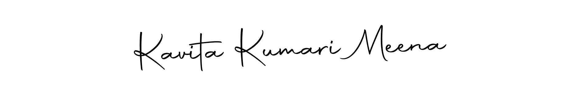 How to make Kavita Kumari Meena signature? Autography-DOLnW is a professional autograph style. Create handwritten signature for Kavita Kumari Meena name. Kavita Kumari Meena signature style 10 images and pictures png