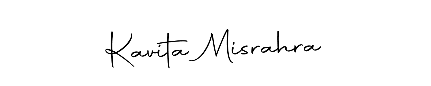 Make a beautiful signature design for name Kavita Misrahra. Use this online signature maker to create a handwritten signature for free. Kavita Misrahra signature style 10 images and pictures png