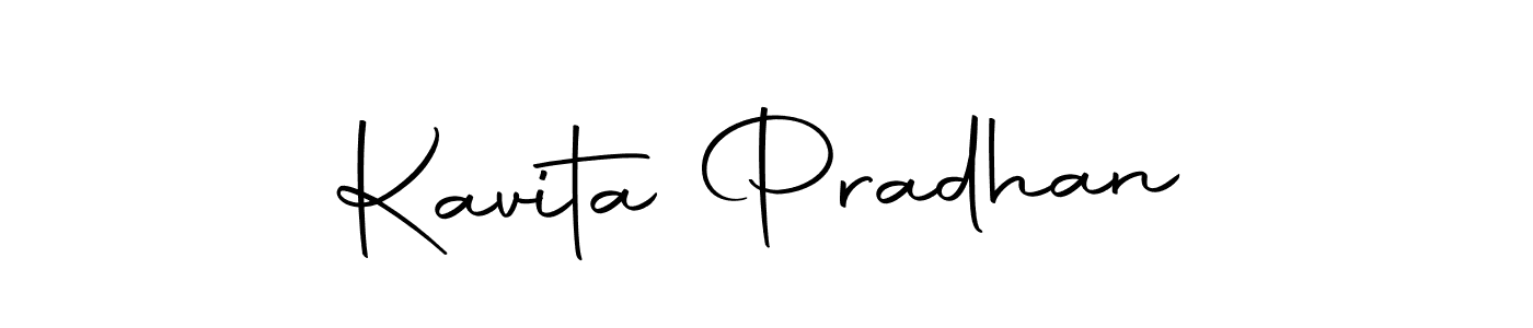 Make a beautiful signature design for name Kavita Pradhan. Use this online signature maker to create a handwritten signature for free. Kavita Pradhan signature style 10 images and pictures png