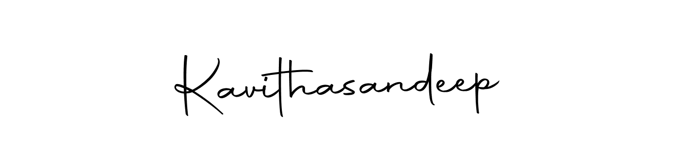 Make a short Kavithasandeep signature style. Manage your documents anywhere anytime using Autography-DOLnW. Create and add eSignatures, submit forms, share and send files easily. Kavithasandeep signature style 10 images and pictures png