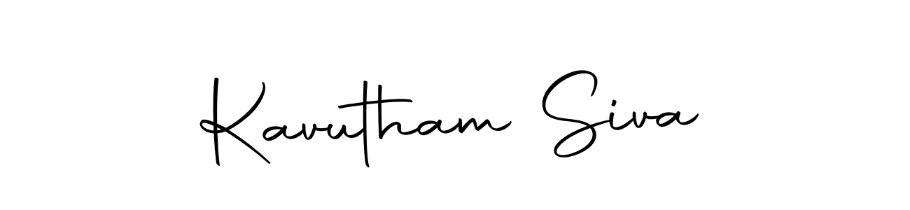 if you are searching for the best signature style for your name Kavutham Siva. so please give up your signature search. here we have designed multiple signature styles  using Autography-DOLnW. Kavutham Siva signature style 10 images and pictures png