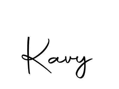 Design your own signature with our free online signature maker. With this signature software, you can create a handwritten (Autography-DOLnW) signature for name Kavy. Kavy signature style 10 images and pictures png