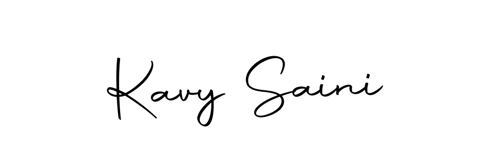 Kavy Saini stylish signature style. Best Handwritten Sign (Autography-DOLnW) for my name. Handwritten Signature Collection Ideas for my name Kavy Saini. Kavy Saini signature style 10 images and pictures png