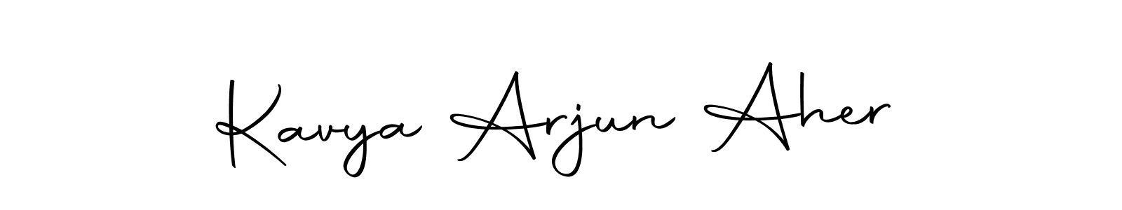 Check out images of Autograph of Kavya Arjun Aher name. Actor Kavya Arjun Aher Signature Style. Autography-DOLnW is a professional sign style online. Kavya Arjun Aher signature style 10 images and pictures png