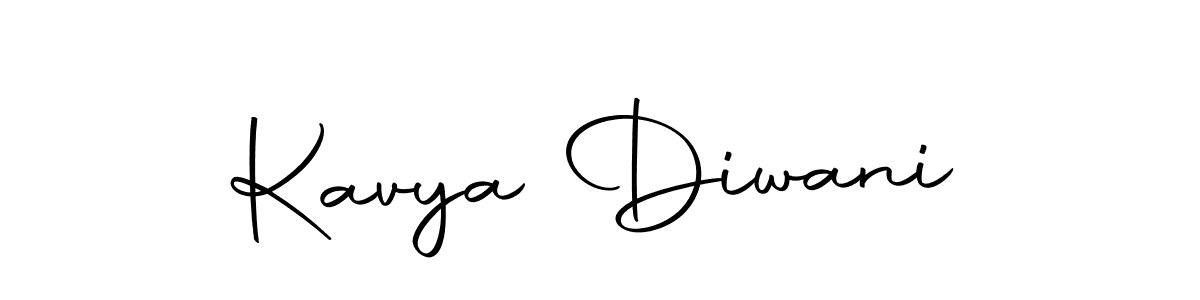 Use a signature maker to create a handwritten signature online. With this signature software, you can design (Autography-DOLnW) your own signature for name Kavya Diwani. Kavya Diwani signature style 10 images and pictures png