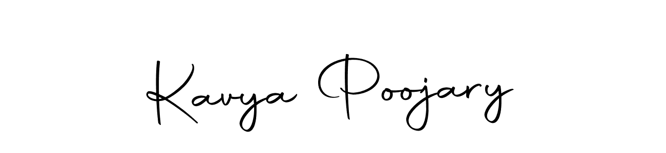 Here are the top 10 professional signature styles for the name Kavya Poojary. These are the best autograph styles you can use for your name. Kavya Poojary signature style 10 images and pictures png