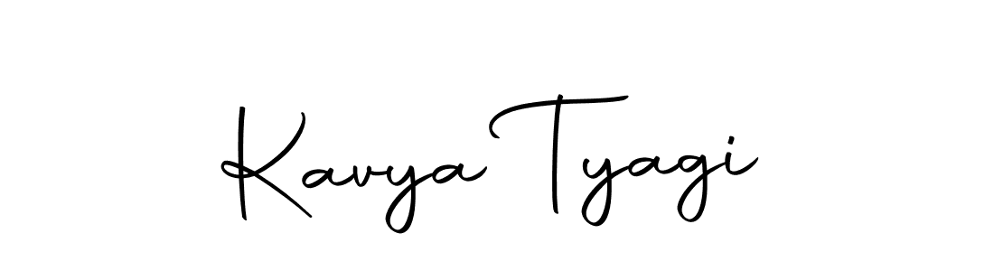 if you are searching for the best signature style for your name Kavya Tyagi. so please give up your signature search. here we have designed multiple signature styles  using Autography-DOLnW. Kavya Tyagi signature style 10 images and pictures png