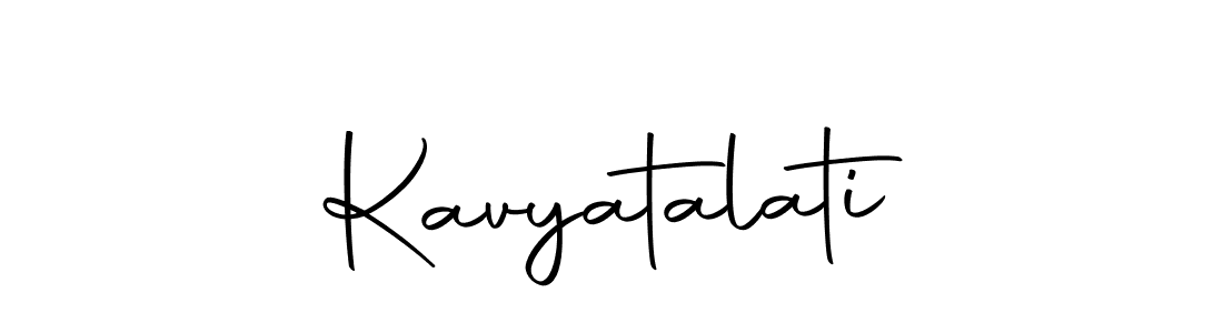 Make a beautiful signature design for name Kavyatalati. With this signature (Autography-DOLnW) style, you can create a handwritten signature for free. Kavyatalati signature style 10 images and pictures png