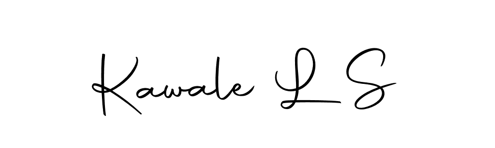 This is the best signature style for the Kawale L S name. Also you like these signature font (Autography-DOLnW). Mix name signature. Kawale L S signature style 10 images and pictures png