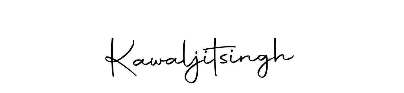 The best way (Autography-DOLnW) to make a short signature is to pick only two or three words in your name. The name Kawaljitsingh include a total of six letters. For converting this name. Kawaljitsingh signature style 10 images and pictures png