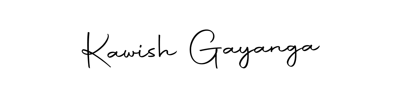 Make a short Kawish Gayanga signature style. Manage your documents anywhere anytime using Autography-DOLnW. Create and add eSignatures, submit forms, share and send files easily. Kawish Gayanga signature style 10 images and pictures png