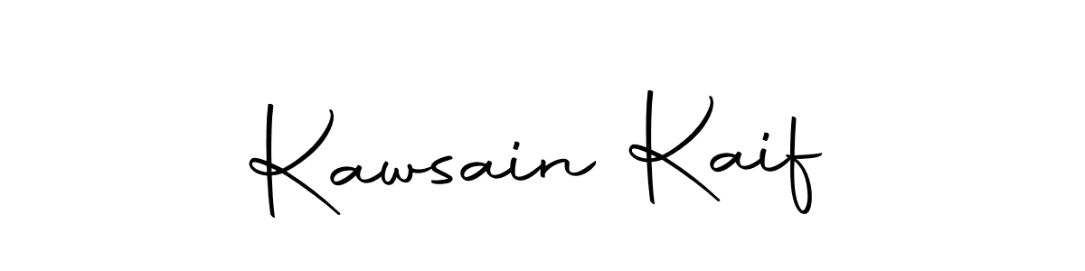 Kawsain Kaif stylish signature style. Best Handwritten Sign (Autography-DOLnW) for my name. Handwritten Signature Collection Ideas for my name Kawsain Kaif. Kawsain Kaif signature style 10 images and pictures png