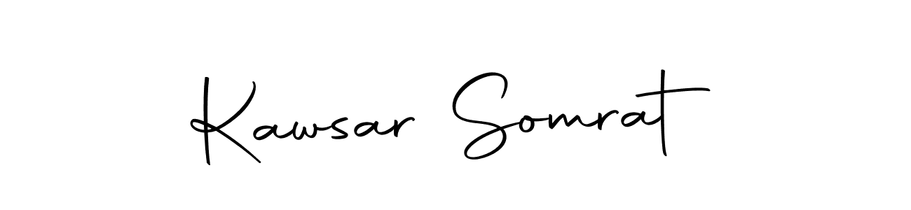 It looks lik you need a new signature style for name Kawsar Somrat. Design unique handwritten (Autography-DOLnW) signature with our free signature maker in just a few clicks. Kawsar Somrat signature style 10 images and pictures png