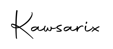 This is the best signature style for the Kawsarix name. Also you like these signature font (Autography-DOLnW). Mix name signature. Kawsarix signature style 10 images and pictures png