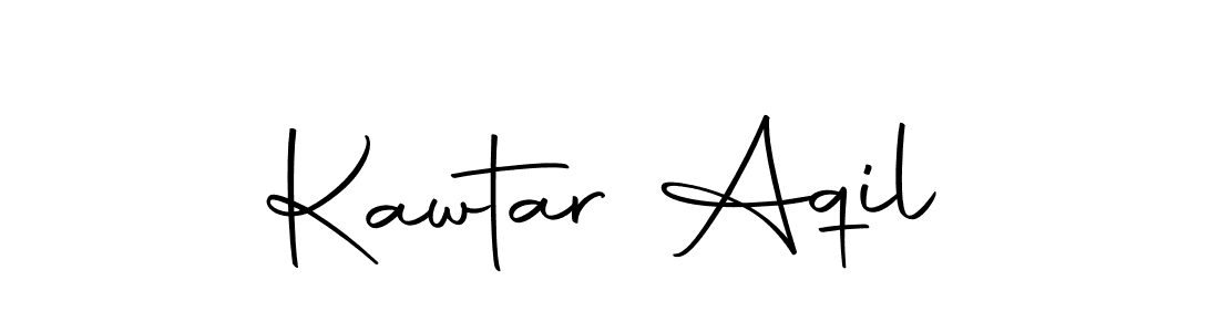 You can use this online signature creator to create a handwritten signature for the name Kawtar Aqil. This is the best online autograph maker. Kawtar Aqil signature style 10 images and pictures png