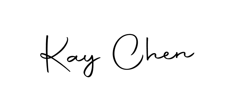 You should practise on your own different ways (Autography-DOLnW) to write your name (Kay Chen) in signature. don't let someone else do it for you. Kay Chen signature style 10 images and pictures png