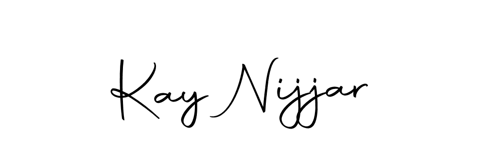Make a short Kay Nijjar signature style. Manage your documents anywhere anytime using Autography-DOLnW. Create and add eSignatures, submit forms, share and send files easily. Kay Nijjar signature style 10 images and pictures png