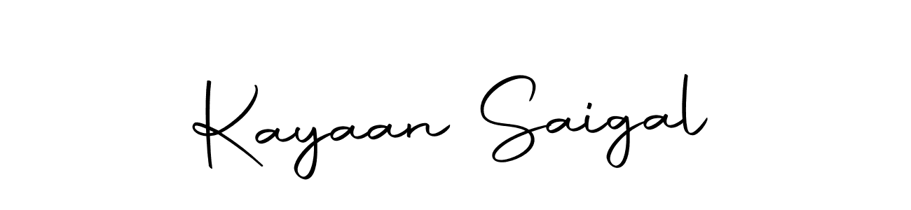 The best way (Autography-DOLnW) to make a short signature is to pick only two or three words in your name. The name Kayaan Saigal include a total of six letters. For converting this name. Kayaan Saigal signature style 10 images and pictures png