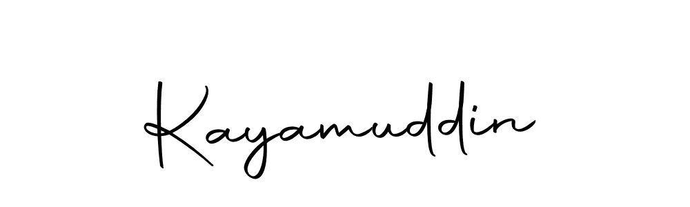 Here are the top 10 professional signature styles for the name Kayamuddin. These are the best autograph styles you can use for your name. Kayamuddin signature style 10 images and pictures png