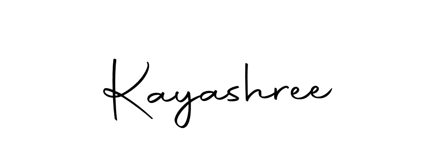 Create a beautiful signature design for name Kayashree. With this signature (Autography-DOLnW) fonts, you can make a handwritten signature for free. Kayashree signature style 10 images and pictures png