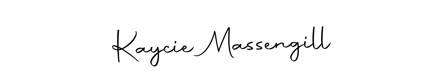 Kaycie Massengill stylish signature style. Best Handwritten Sign (Autography-DOLnW) for my name. Handwritten Signature Collection Ideas for my name Kaycie Massengill. Kaycie Massengill signature style 10 images and pictures png