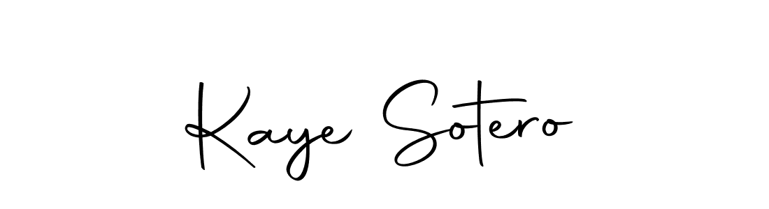 Here are the top 10 professional signature styles for the name Kaye Sotero. These are the best autograph styles you can use for your name. Kaye Sotero signature style 10 images and pictures png
