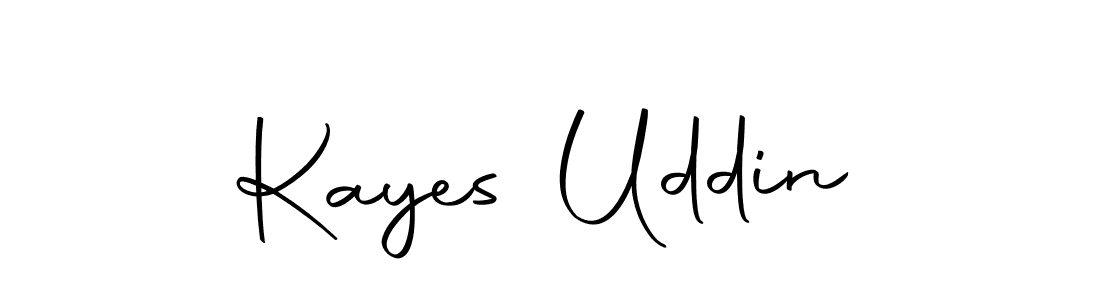 The best way (Autography-DOLnW) to make a short signature is to pick only two or three words in your name. The name Kayes Uddin include a total of six letters. For converting this name. Kayes Uddin signature style 10 images and pictures png