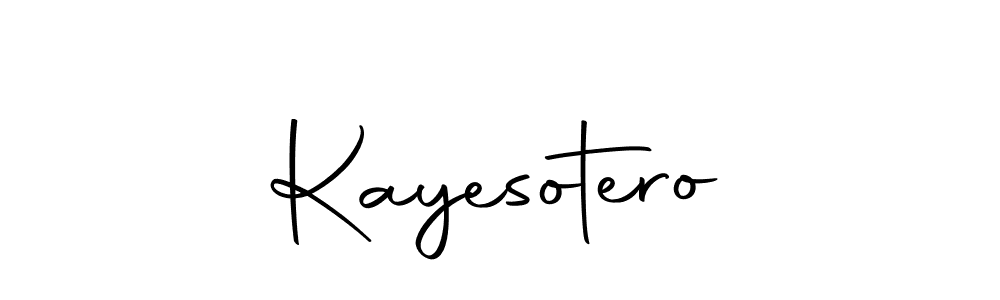 The best way (Autography-DOLnW) to make a short signature is to pick only two or three words in your name. The name Kayesotero include a total of six letters. For converting this name. Kayesotero signature style 10 images and pictures png