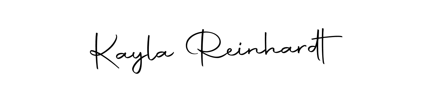 How to make Kayla Reinhardt signature? Autography-DOLnW is a professional autograph style. Create handwritten signature for Kayla Reinhardt name. Kayla Reinhardt signature style 10 images and pictures png