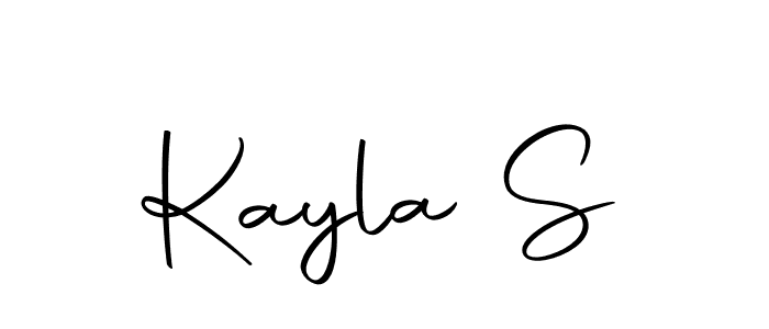 Similarly Autography-DOLnW is the best handwritten signature design. Signature creator online .You can use it as an online autograph creator for name Kayla S. Kayla S signature style 10 images and pictures png