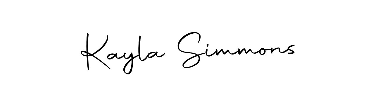 Similarly Autography-DOLnW is the best handwritten signature design. Signature creator online .You can use it as an online autograph creator for name Kayla Simmons. Kayla Simmons signature style 10 images and pictures png