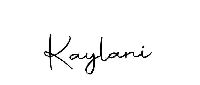 Kaylani stylish signature style. Best Handwritten Sign (Autography-DOLnW) for my name. Handwritten Signature Collection Ideas for my name Kaylani. Kaylani signature style 10 images and pictures png