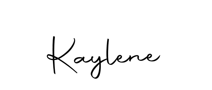 How to make Kaylene name signature. Use Autography-DOLnW style for creating short signs online. This is the latest handwritten sign. Kaylene signature style 10 images and pictures png