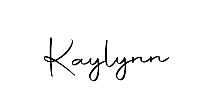 Use a signature maker to create a handwritten signature online. With this signature software, you can design (Autography-DOLnW) your own signature for name Kaylynn. Kaylynn signature style 10 images and pictures png