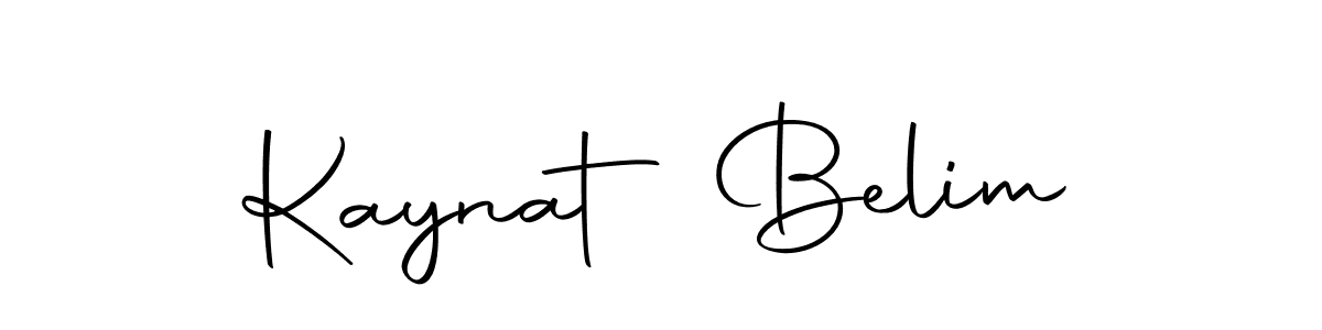 How to make Kaynat Belim name signature. Use Autography-DOLnW style for creating short signs online. This is the latest handwritten sign. Kaynat Belim signature style 10 images and pictures png