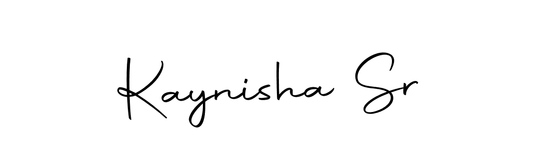 Autography-DOLnW is a professional signature style that is perfect for those who want to add a touch of class to their signature. It is also a great choice for those who want to make their signature more unique. Get Kaynisha Sr name to fancy signature for free. Kaynisha Sr signature style 10 images and pictures png