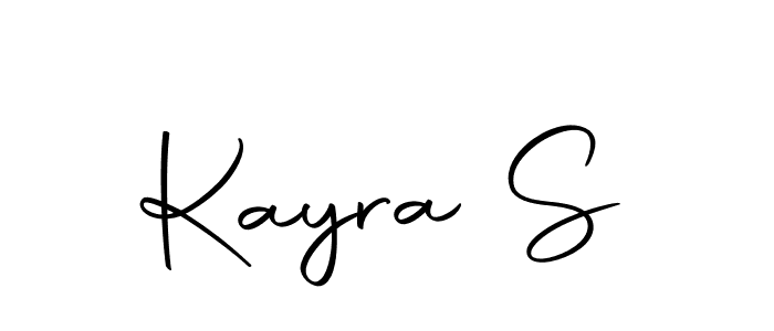 You can use this online signature creator to create a handwritten signature for the name Kayra S. This is the best online autograph maker. Kayra S signature style 10 images and pictures png