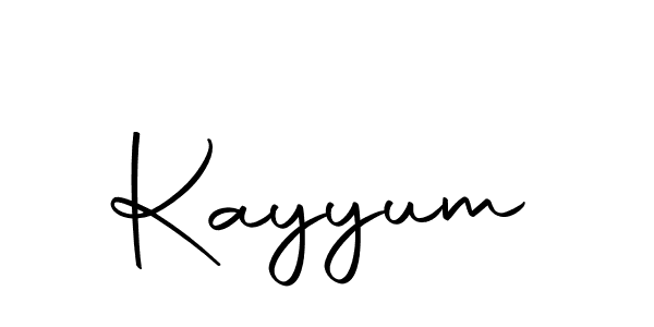 Kayyum stylish signature style. Best Handwritten Sign (Autography-DOLnW) for my name. Handwritten Signature Collection Ideas for my name Kayyum. Kayyum signature style 10 images and pictures png